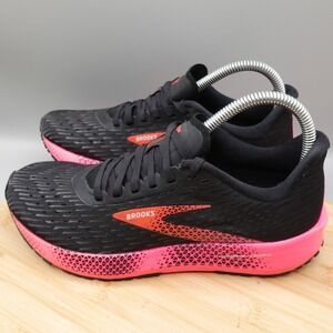 Brooks Shoes Womens 7.5 Black Pink Hyperion Tempo Women's Running 1203281B086